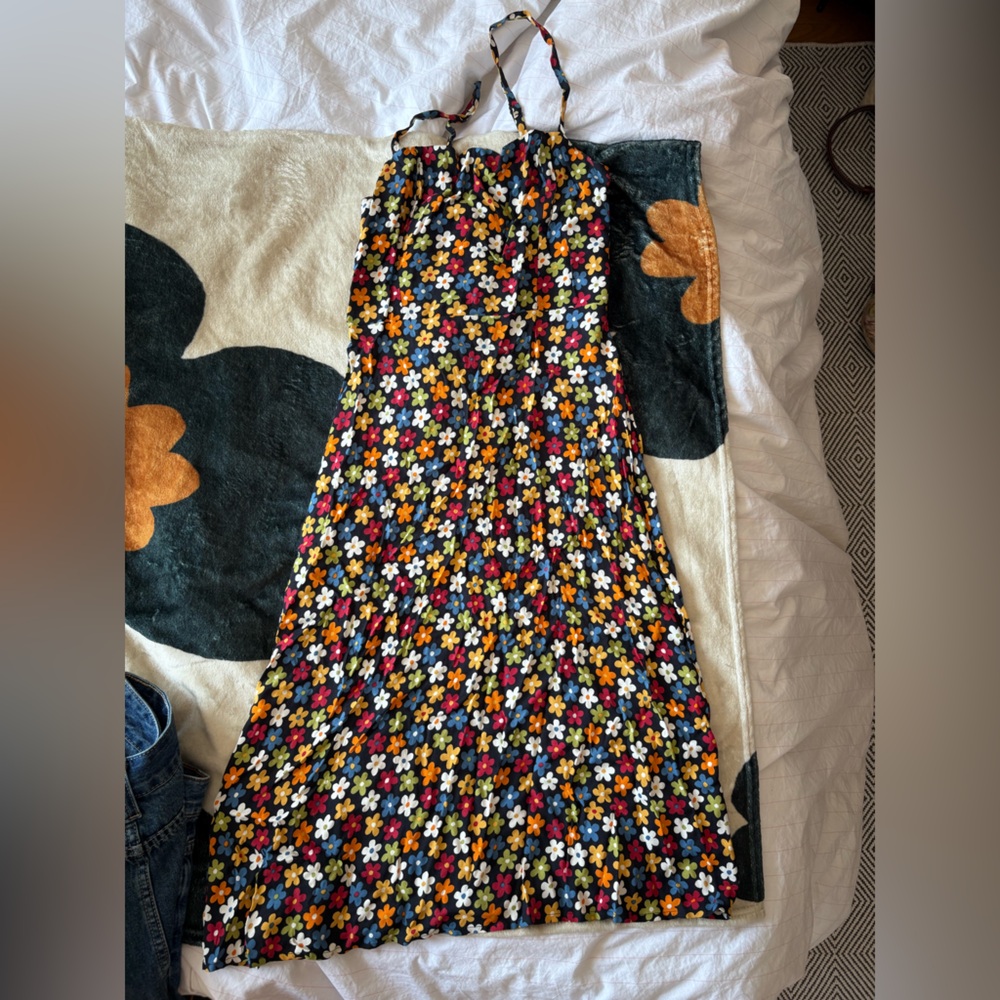 Reformation Multicolor Floral Skirt